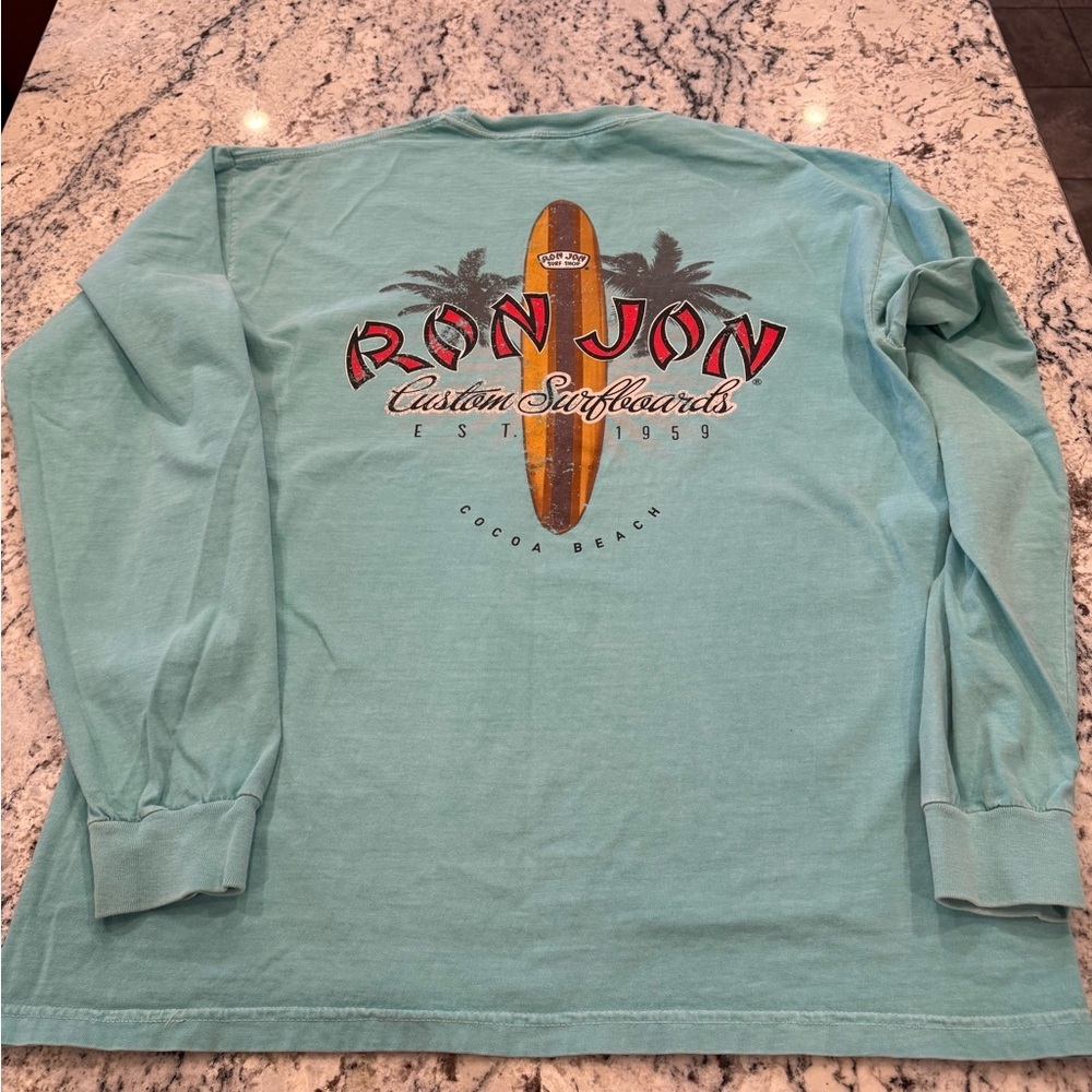 Ron Jon Surf Shop Cocoa Beach Long Sleeve Tee Size L - Picture 5 of 9